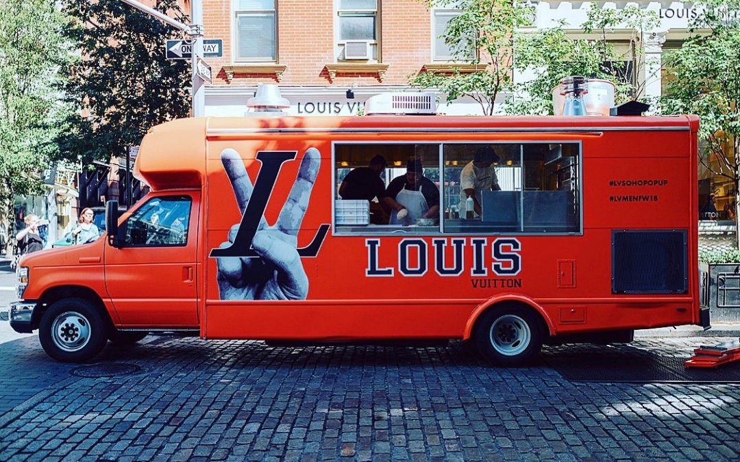 Louis Vuitton Pizza Truck