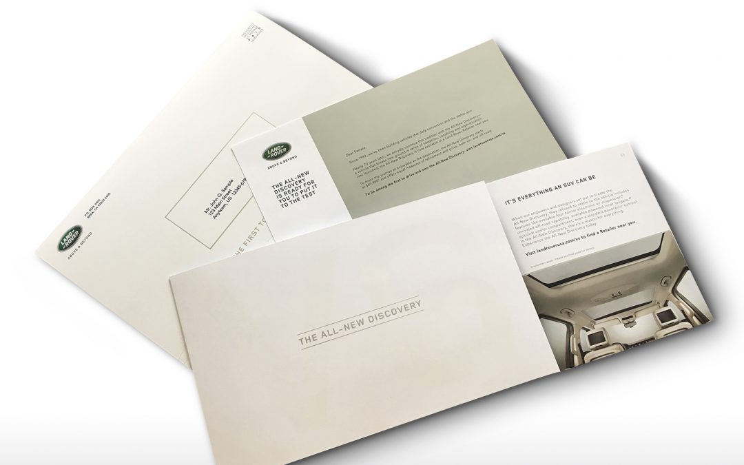 Land Rover Discovery Direct Mailer