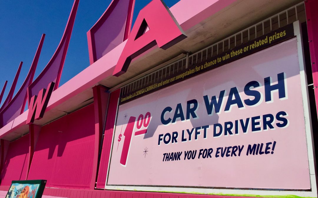 Lyft Wall Graphic