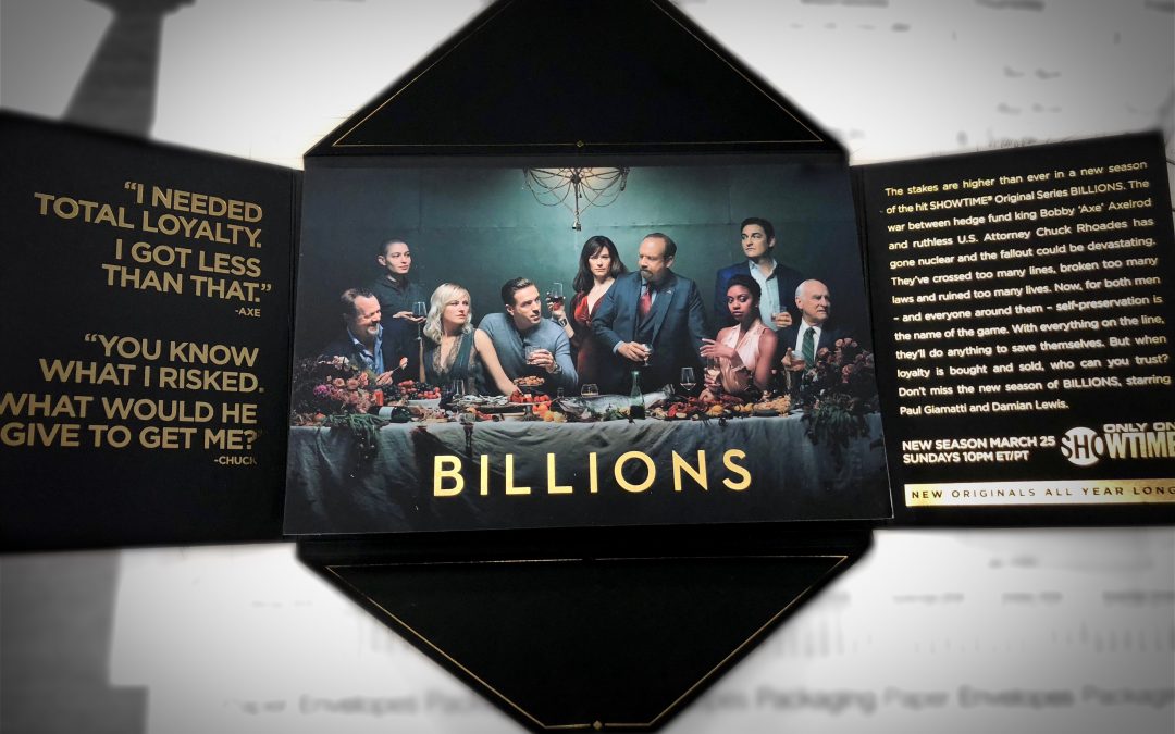 Billions New Season Promotional Item
